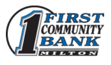 First Community Bank Milton, WI